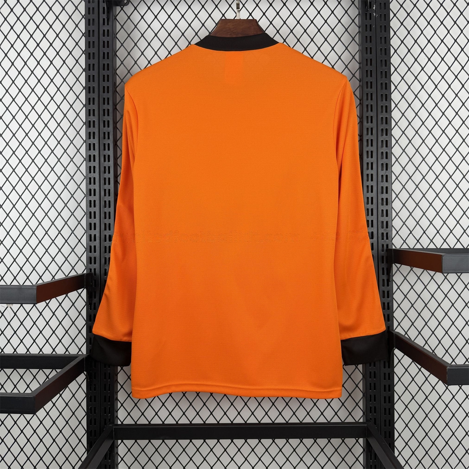Retro Netherlands 1980 Home Long Sleeves Jersey - Fans Version - UnitedFutballJersey