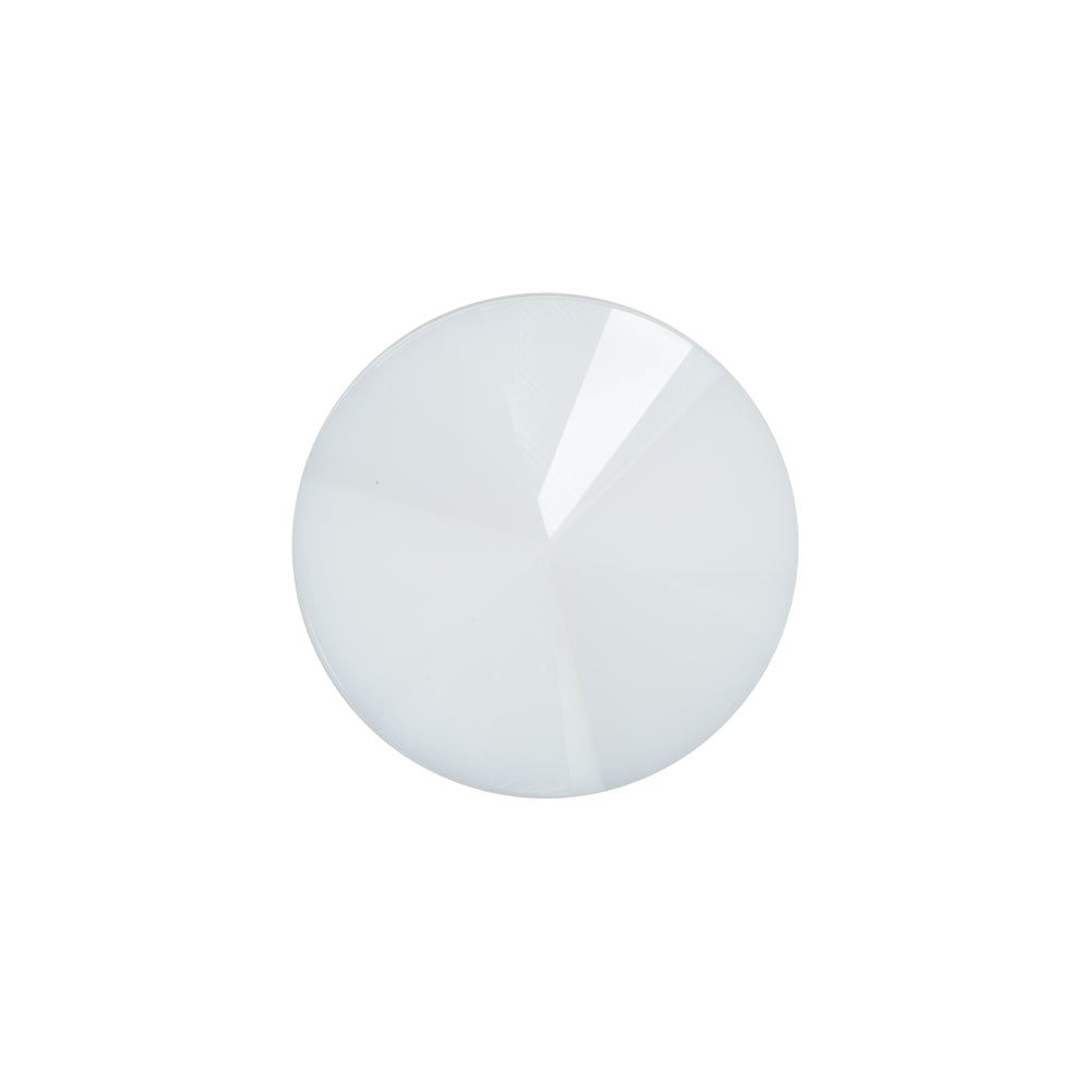 Italian White Plastic Shank Back Button - 32L/20mm - Joann Fabrics