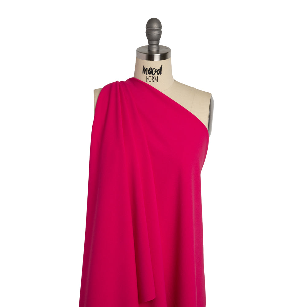 Stretch Polyester Liverpool Knit - Hot Pink - Designer Deadstock - Joann Fabrics