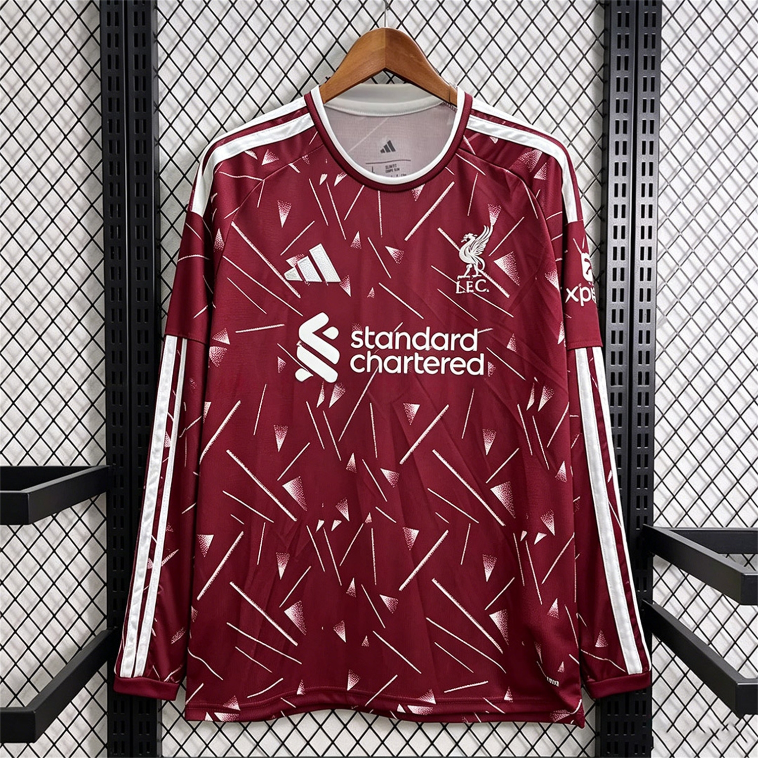 Liver.pool 26-27 Home Long Sleeves Jersey - Fans Version - UnitedFutballJersey