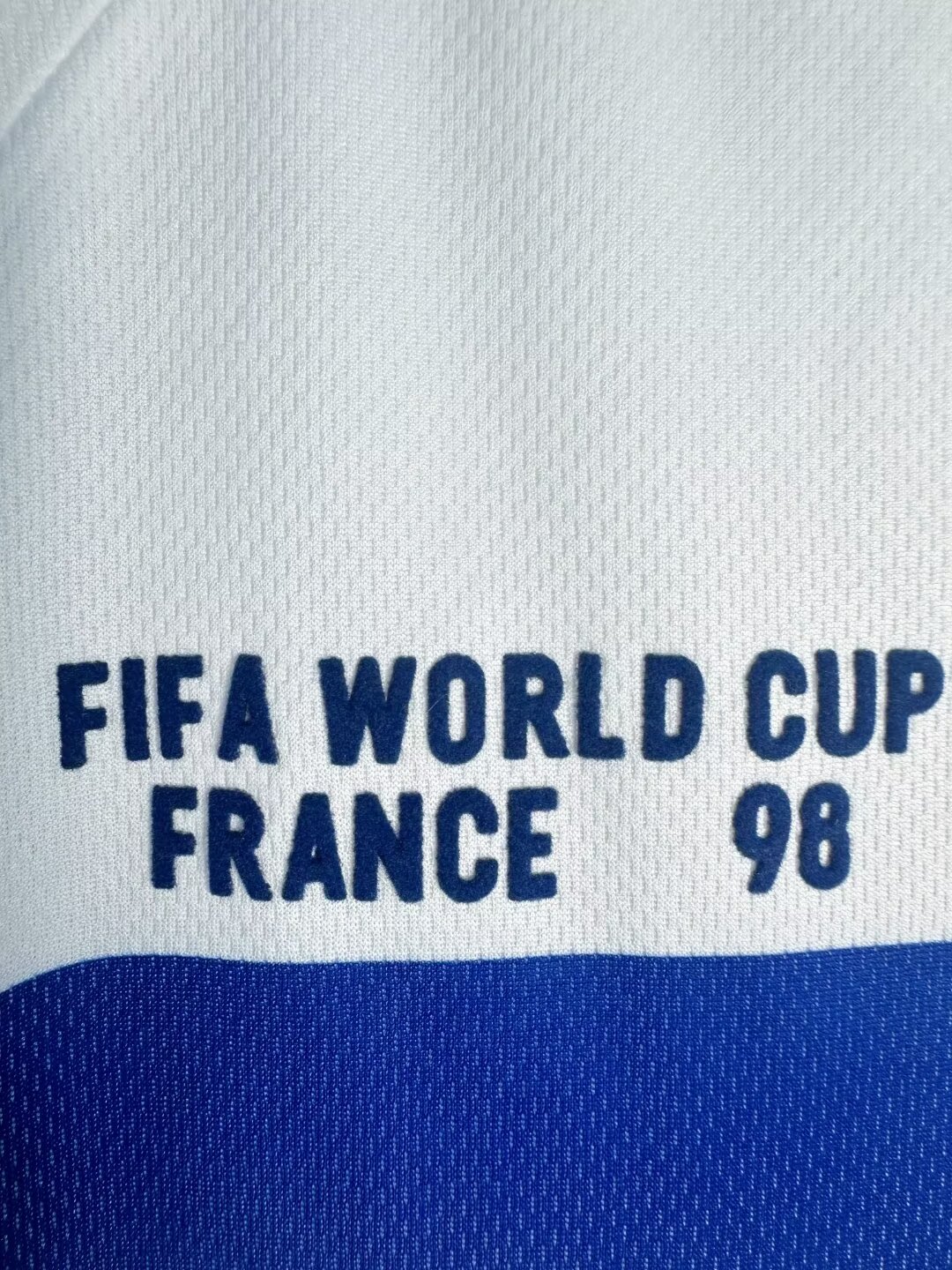 1998 Retro Long Sleeve France Away Football Shirt 1:1 Thai Quality