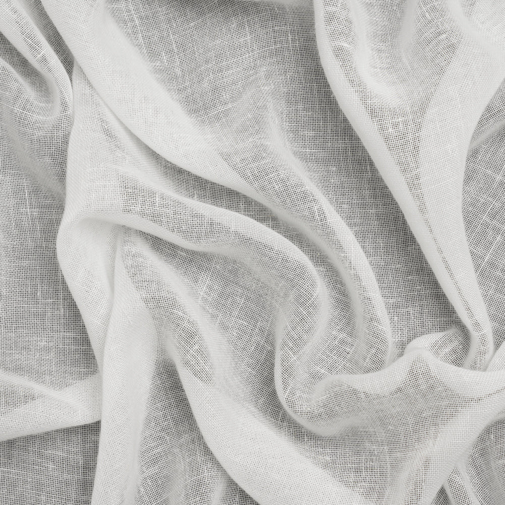 Gauzy Linen Blend Drapery Sheers Woven 118