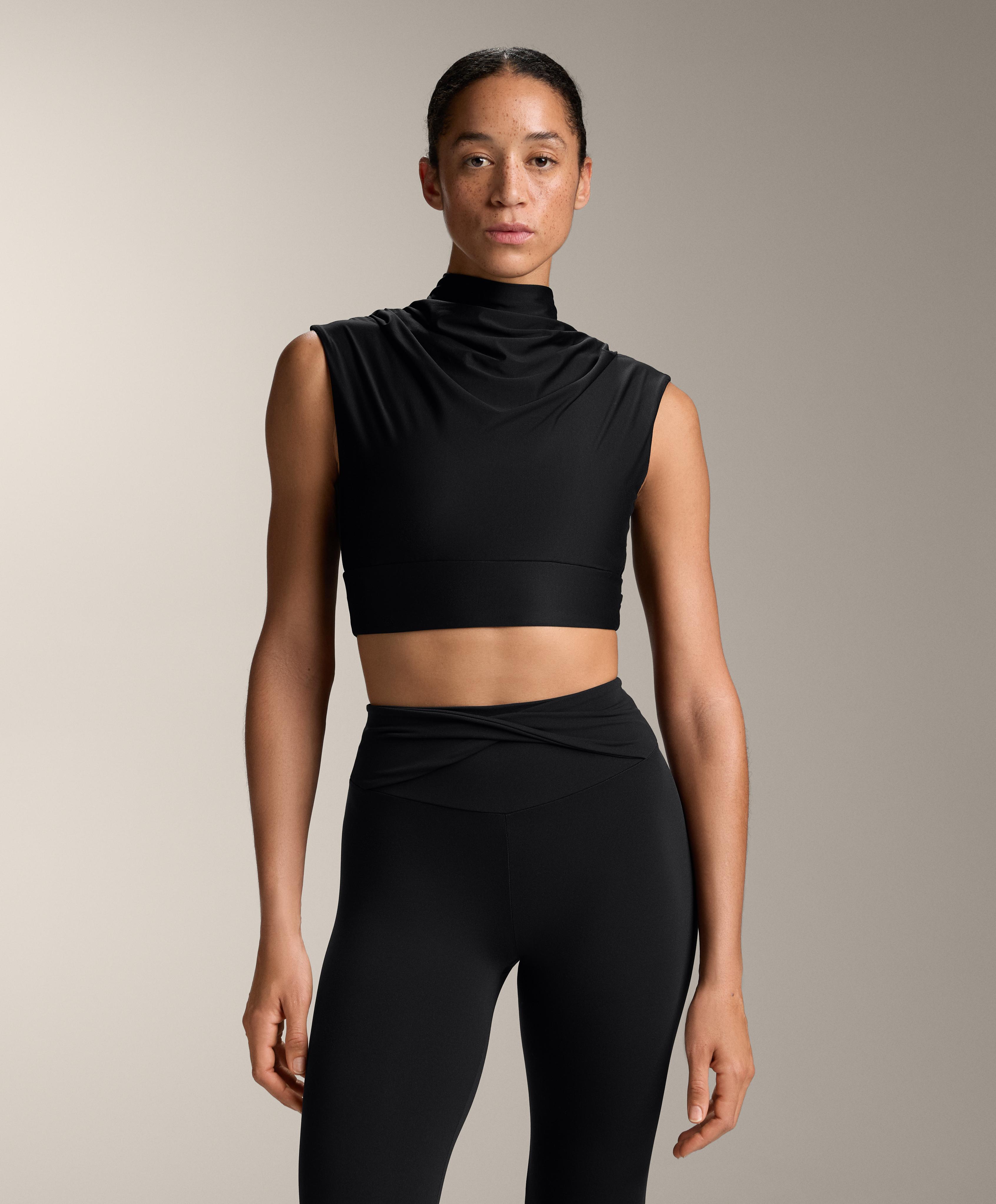 Draped neck Comfortlux tank top