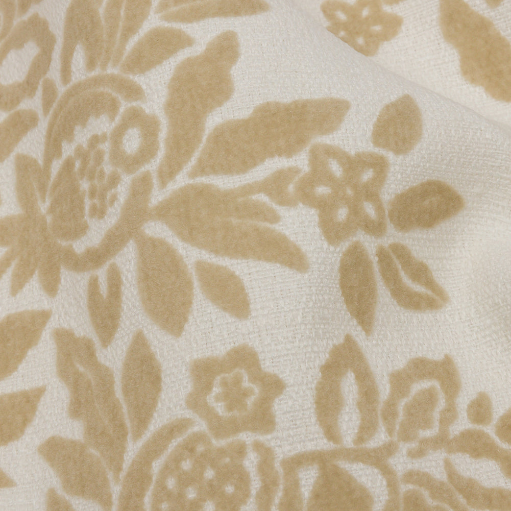 Soft Textured Recycled Polyester Drapery Woven - Oyster - British Imported - Joann Fabrics