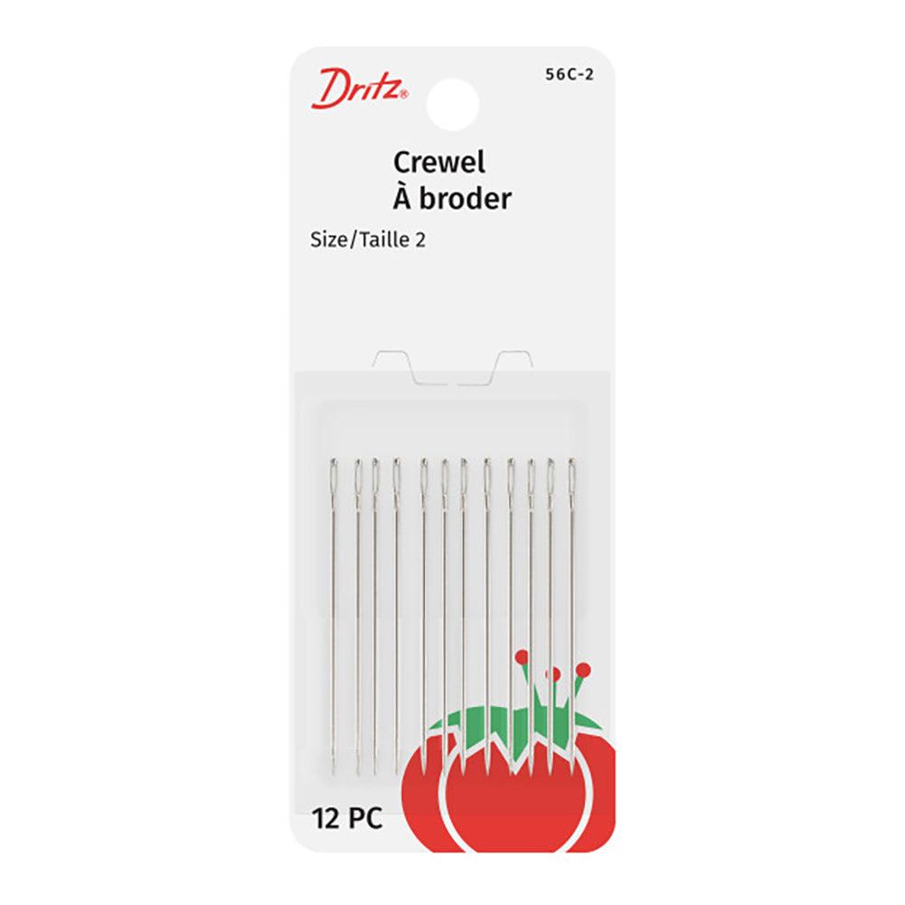 Dritz Crewel Hand Needles - Size 2 - 12pc - Joann Fabrics