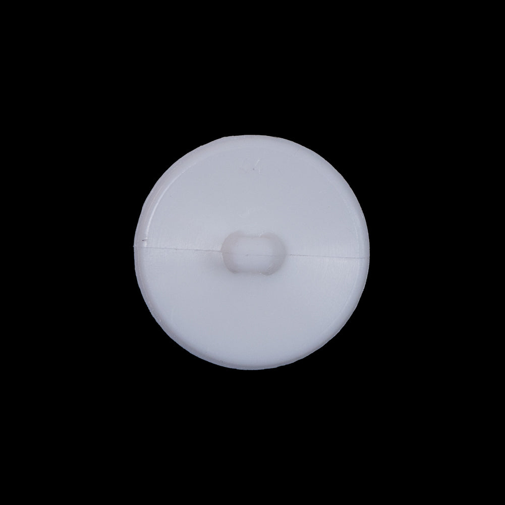 White Plastic Shank-Back Button - 36L/23mm - Joann Fabrics