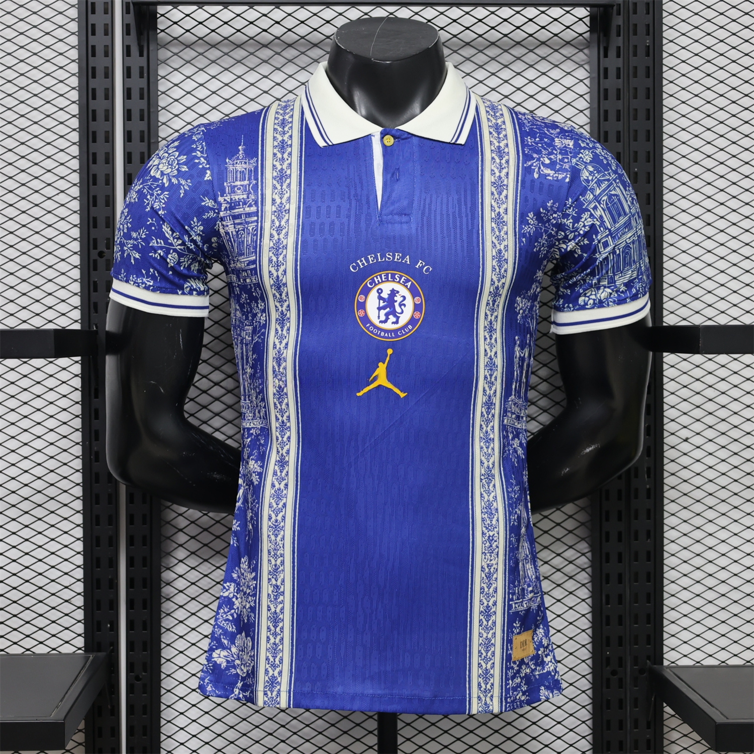 C.H.E.L.S.E.A 26-27 x Jordan Concept Blue White Special Jersey - Player Version - UnitedFutballJersey