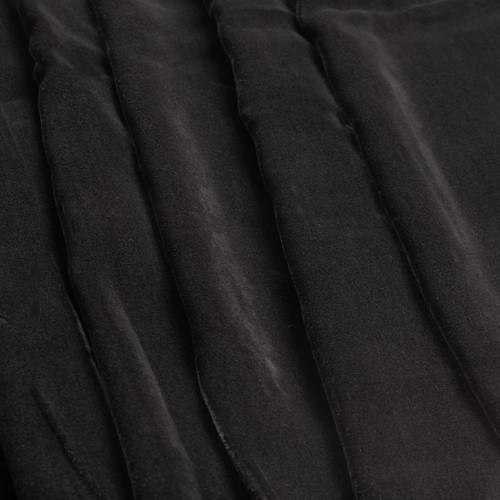 Soft Rayon-Silk Velvet - Black - Cicero Collection - Joann Fabrics