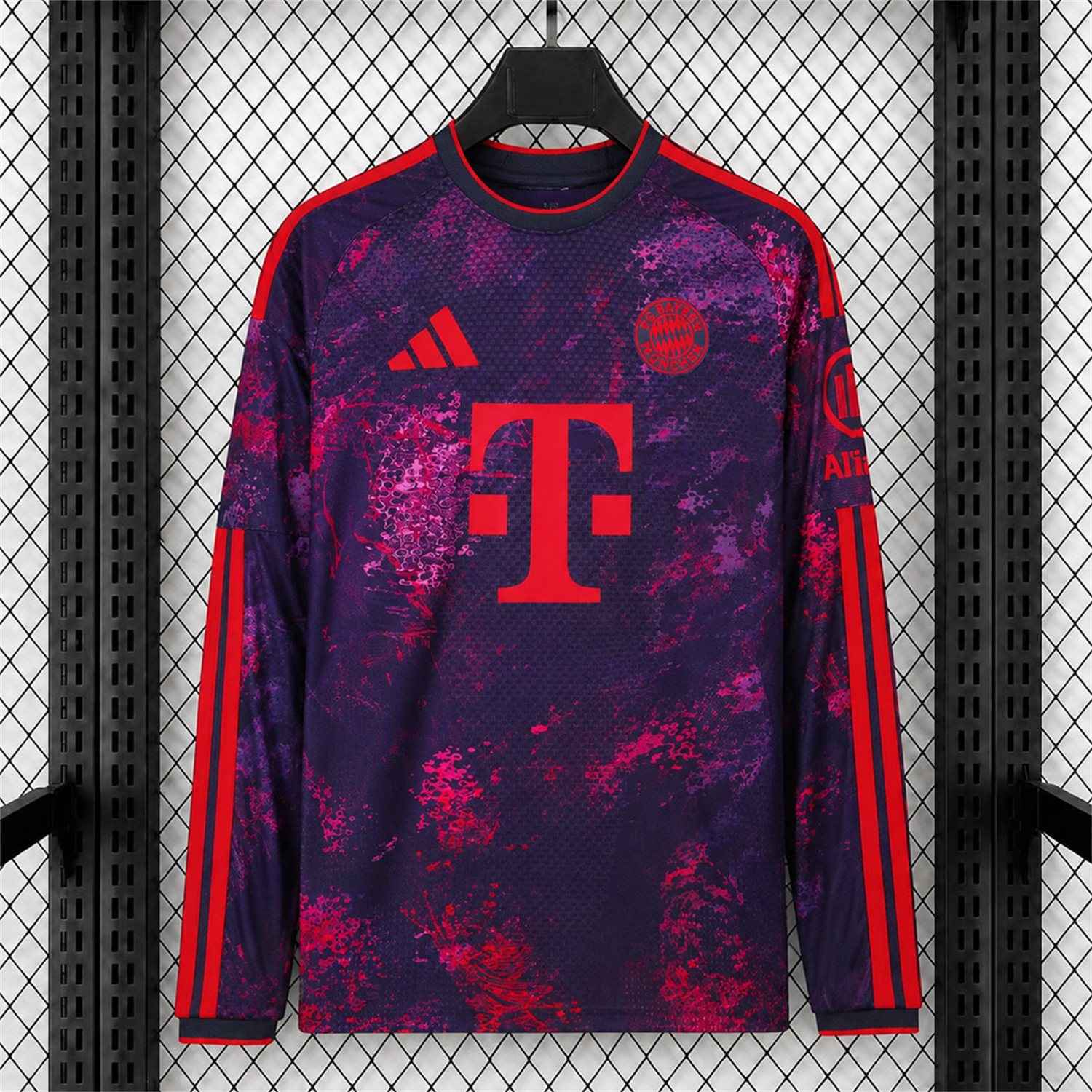 Bayern Munich 26-27 Third Long Sleeves Jersey - Fans Version - UnitedFutballJersey