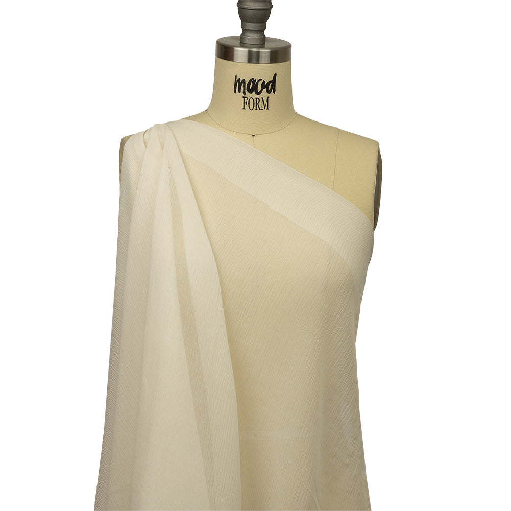 Famous Australian Designer Baby's Breath Crinkled Cotton and Silk Chiffon - Joann Fabrics