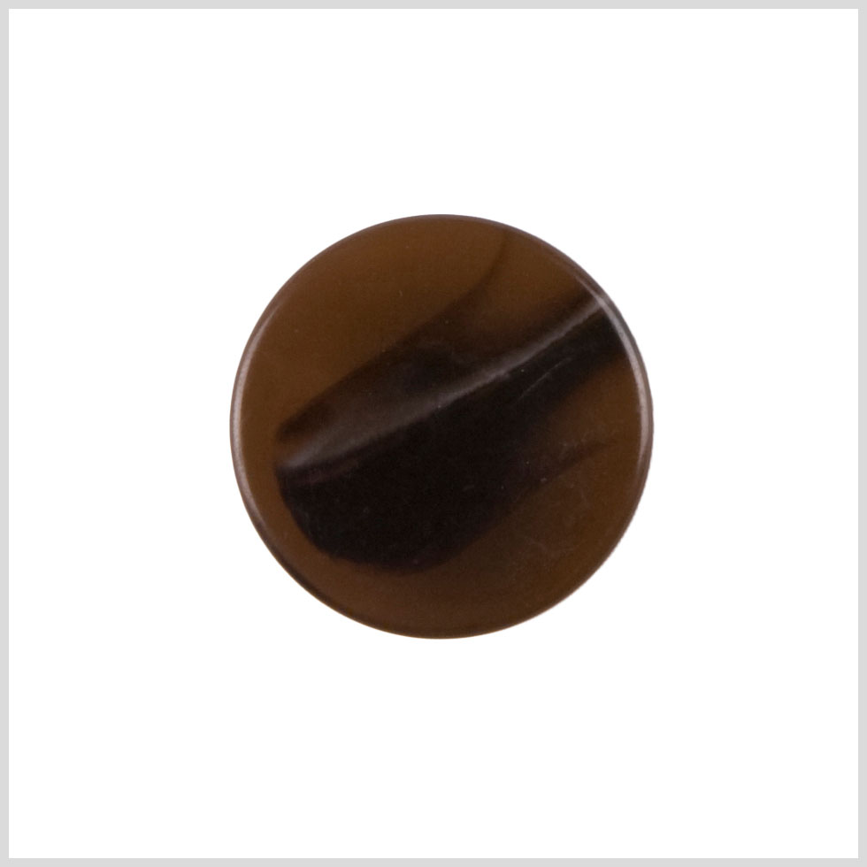 Plastic Shank Back Button - 36L/23mm - Brown and Coffee Waterdrop Swirl - Joann Fabrics