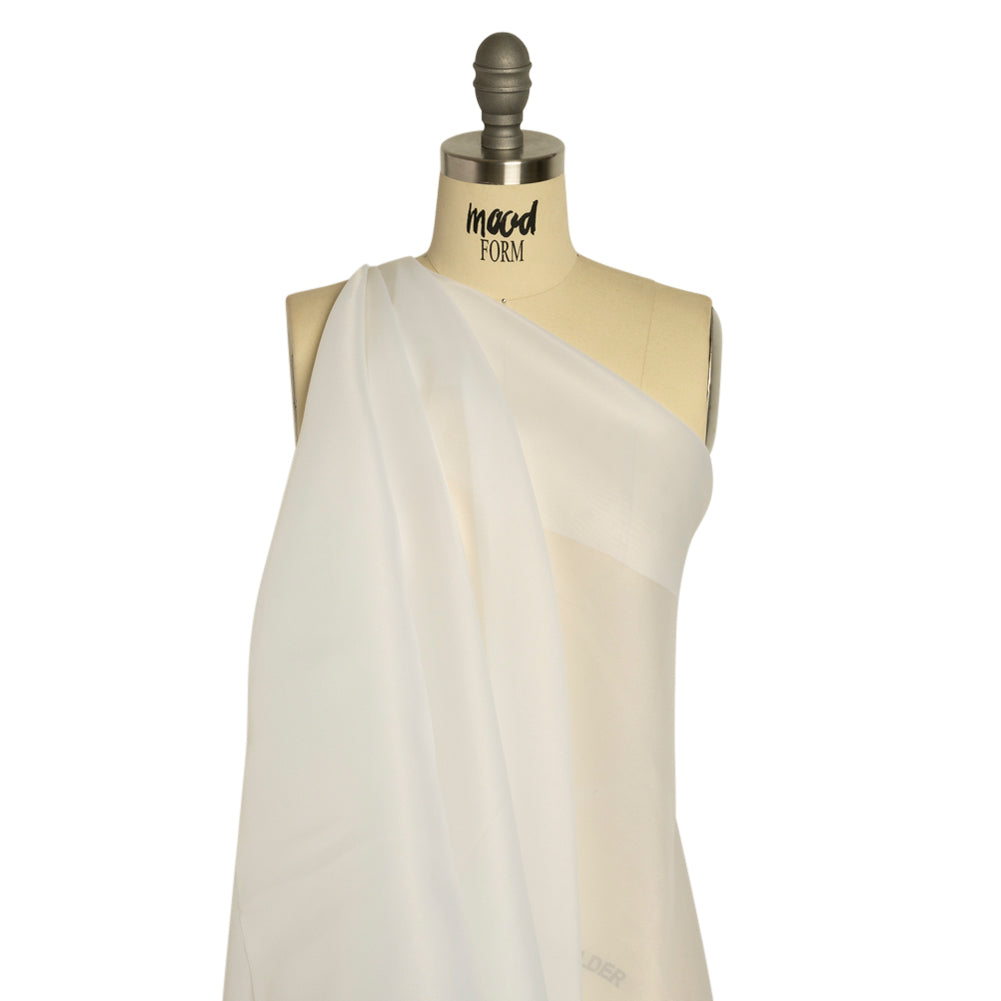 Satin-Faced Polyester Organza - Bright White - Ardea Collection by Mood - Joann Fabrics