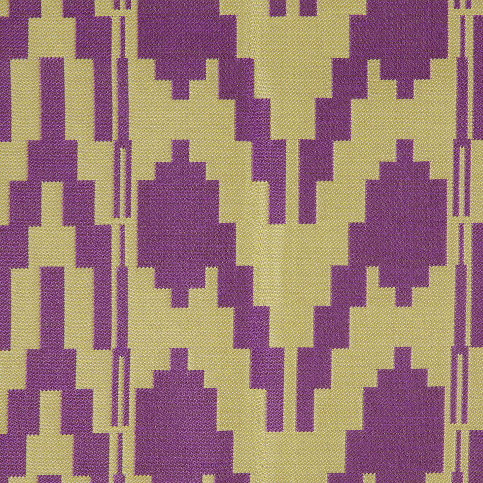 Purple Geometric Polyester Brocade - Joann Fabrics