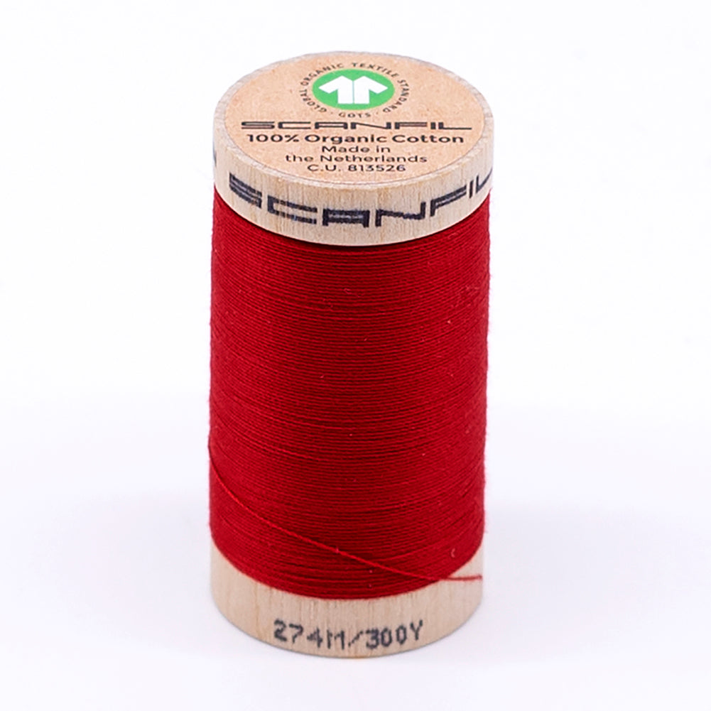 SCANFIL® 30wt Organic Pima Cotton Thread 300 yds - 4871 Rubocondo - Joann Fabrics