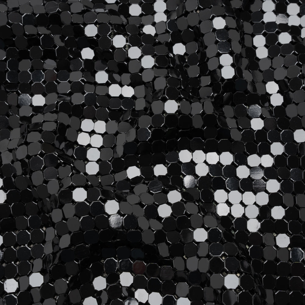 Aluminum Chainmail Fabric, 8mm Tubular - Black - Joan Collection - Joann Fabrics