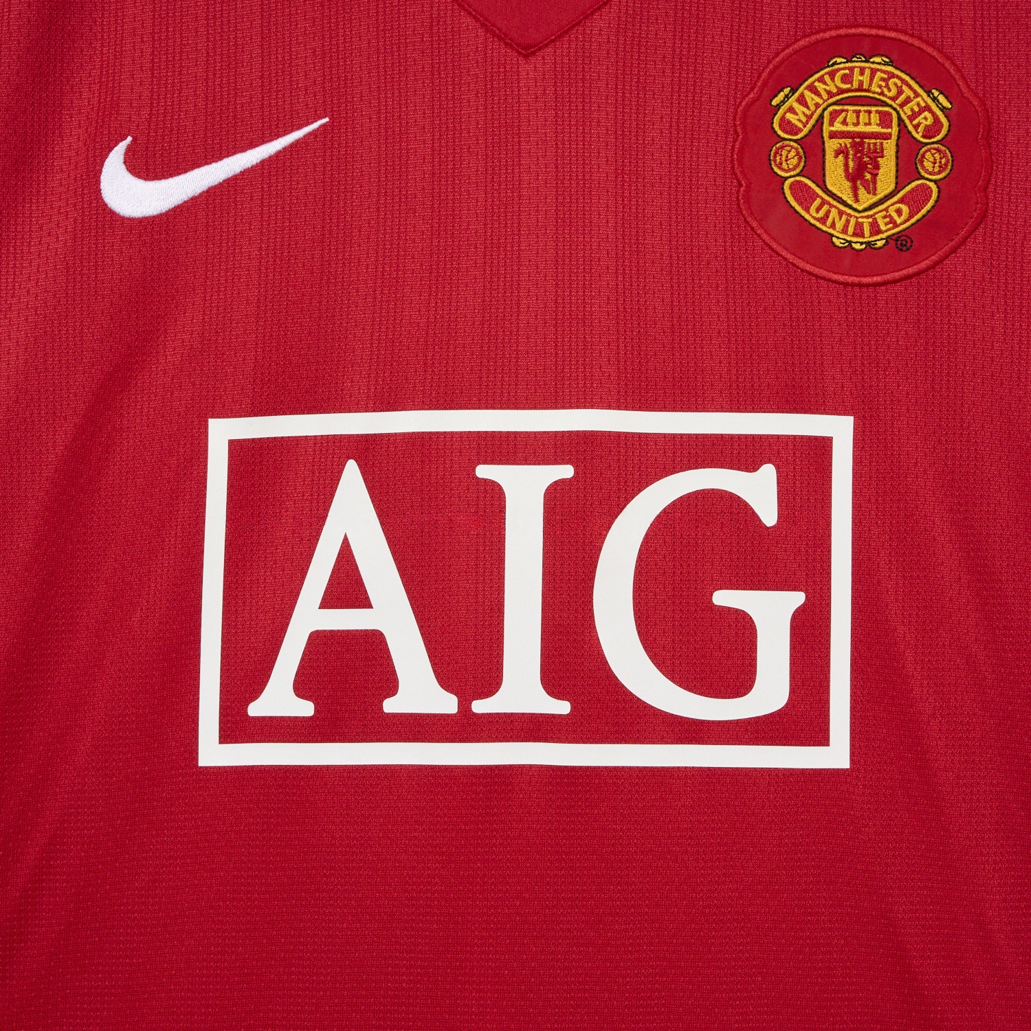 Retro Manchester United 2007-09 Home Jersey - UnitedFutballJersey