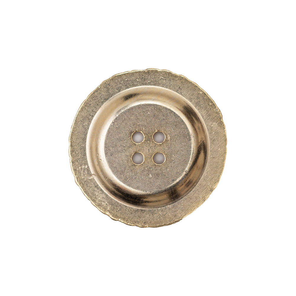 Italian Gold Ornate Metal Zamac Button - 36L/23mm - Joann Fabrics