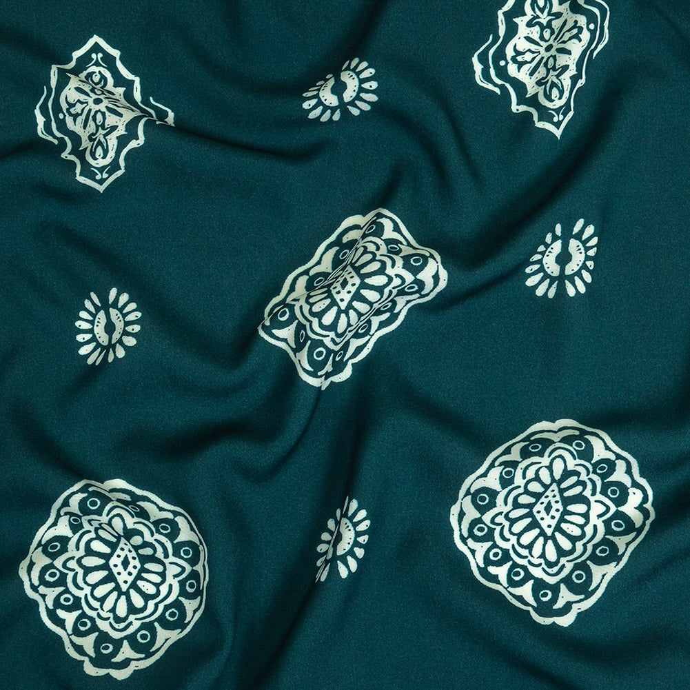 Mood Exclusive Watchful Gaze Viscose Woven - Joann Fabrics