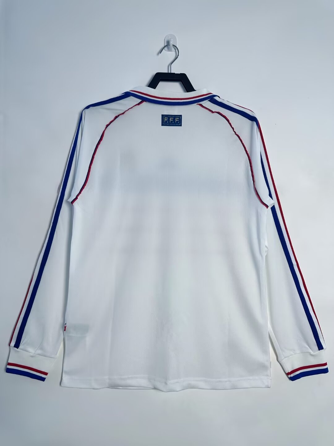 1998 Retro Long Sleeve France Away Football Shirt 1:1 Thai Quality