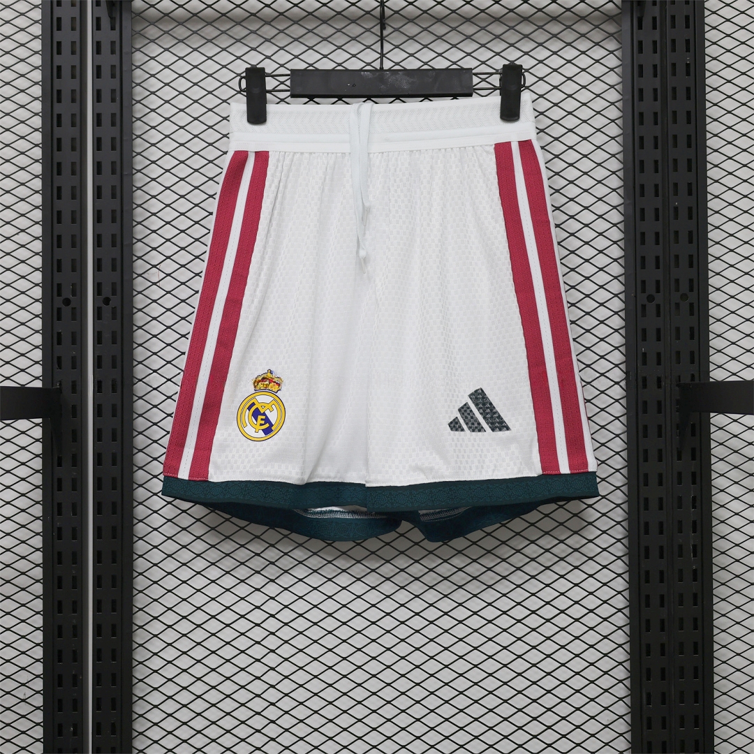 Real Madrid 26-27 Home Shorts - Player Version - UnitedFutballJersey