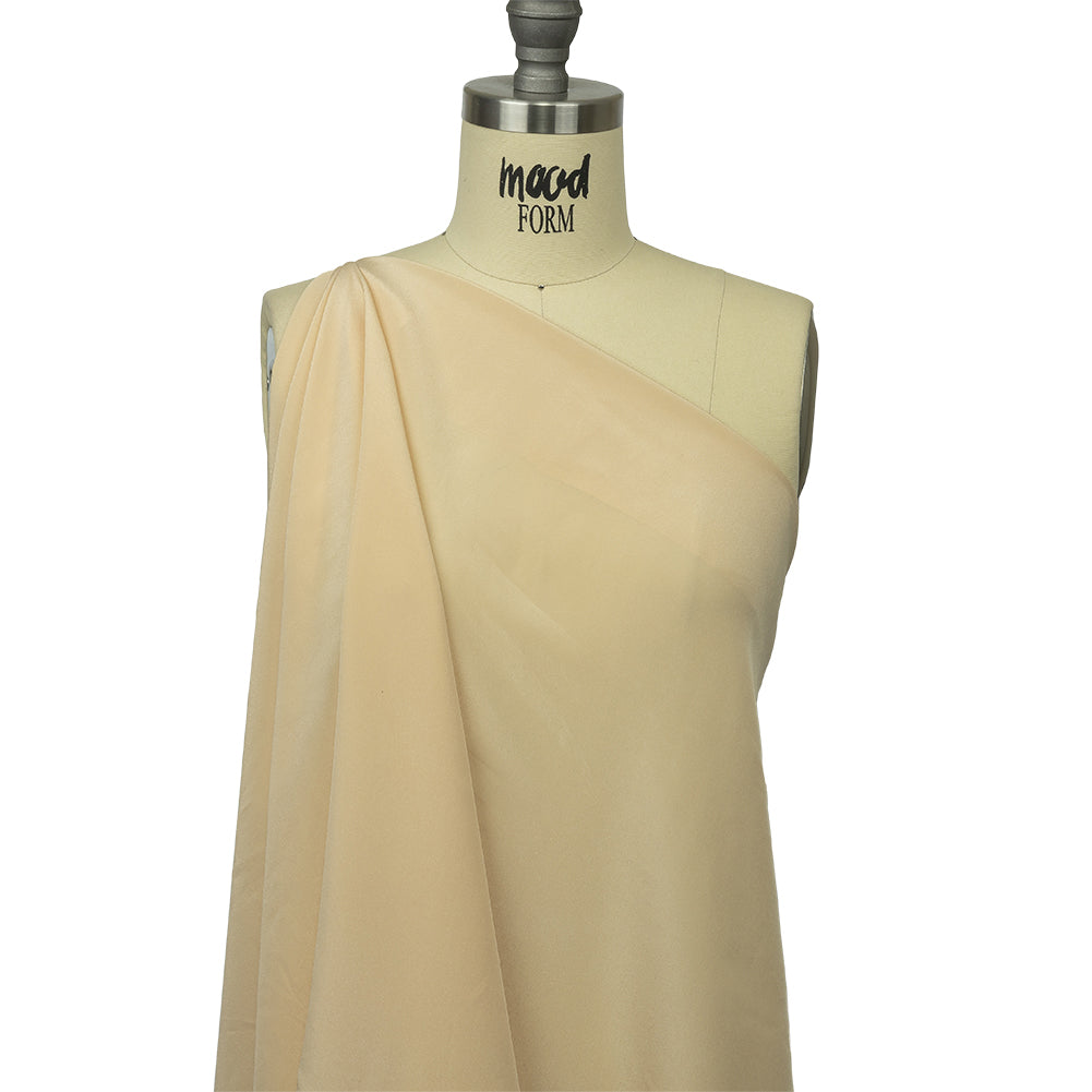 Famous Australian Designer Cream Silk Crepe de Chine - Joann Fabrics