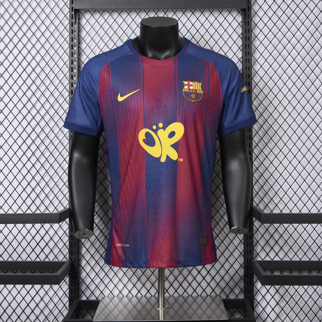 Barcelona 25-26 x Olivia Rodrigo Co-Branded Home Jersey - Player Version - UnitedFutballJersey