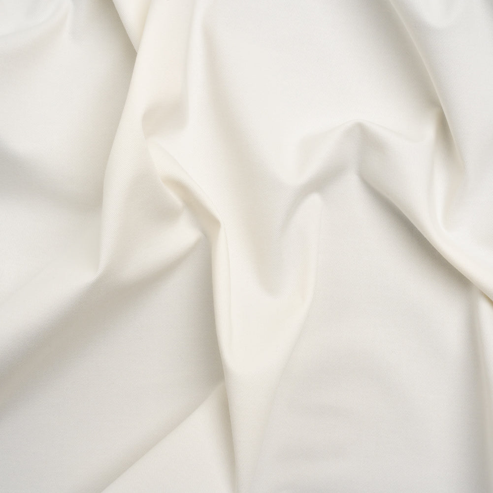 Stretch Cotton and Tencel Twill - Off White - Deadstock - Joann Fabrics