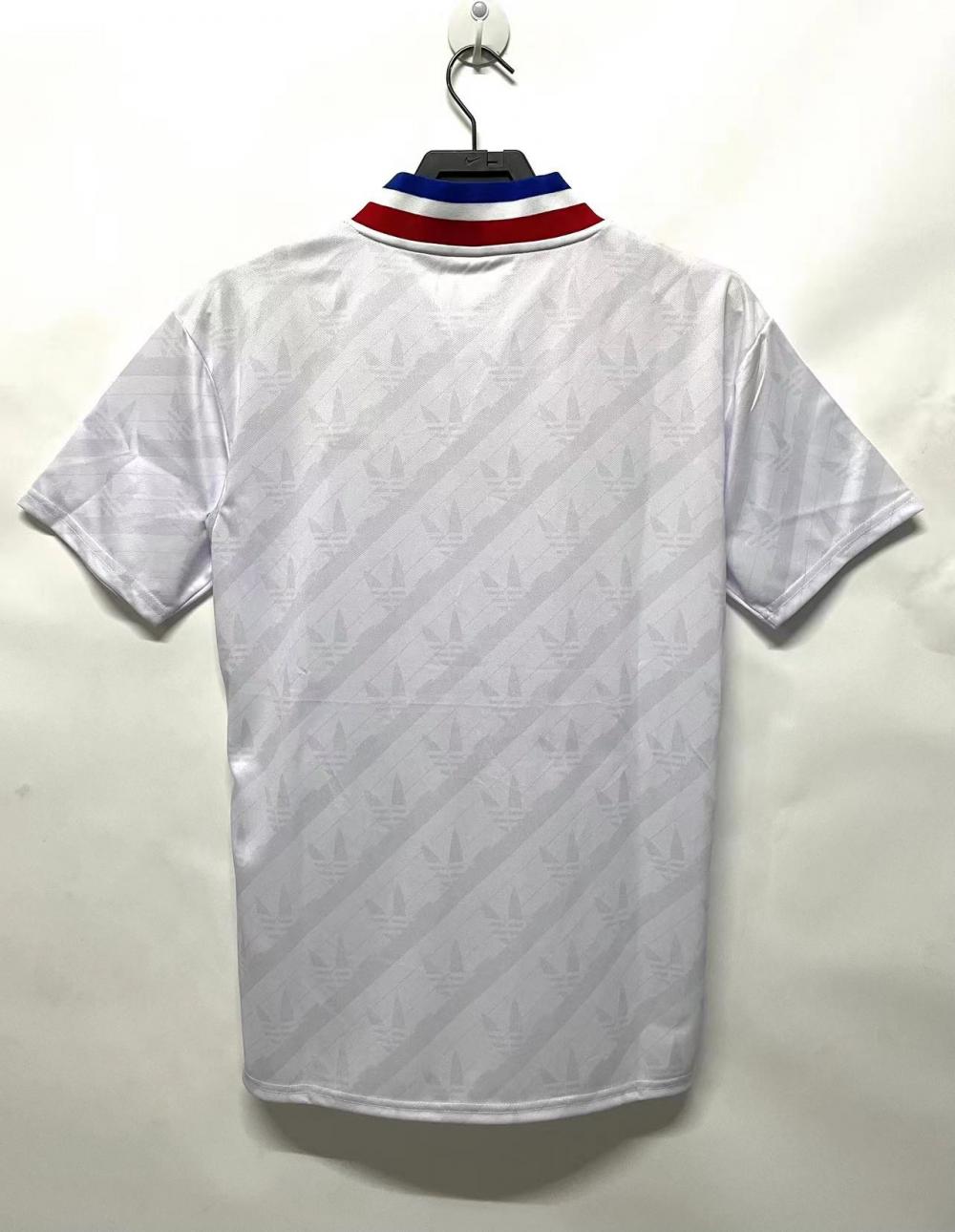 1995-1996 Retro Lyonnais Home Football Shirt 1:1 Thai Quality