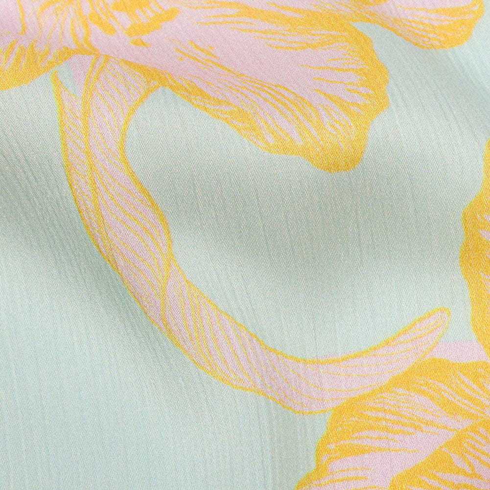 Mood Exclusive Nymphaea Crinkled Polyester Charmeuse - Joann Fabrics