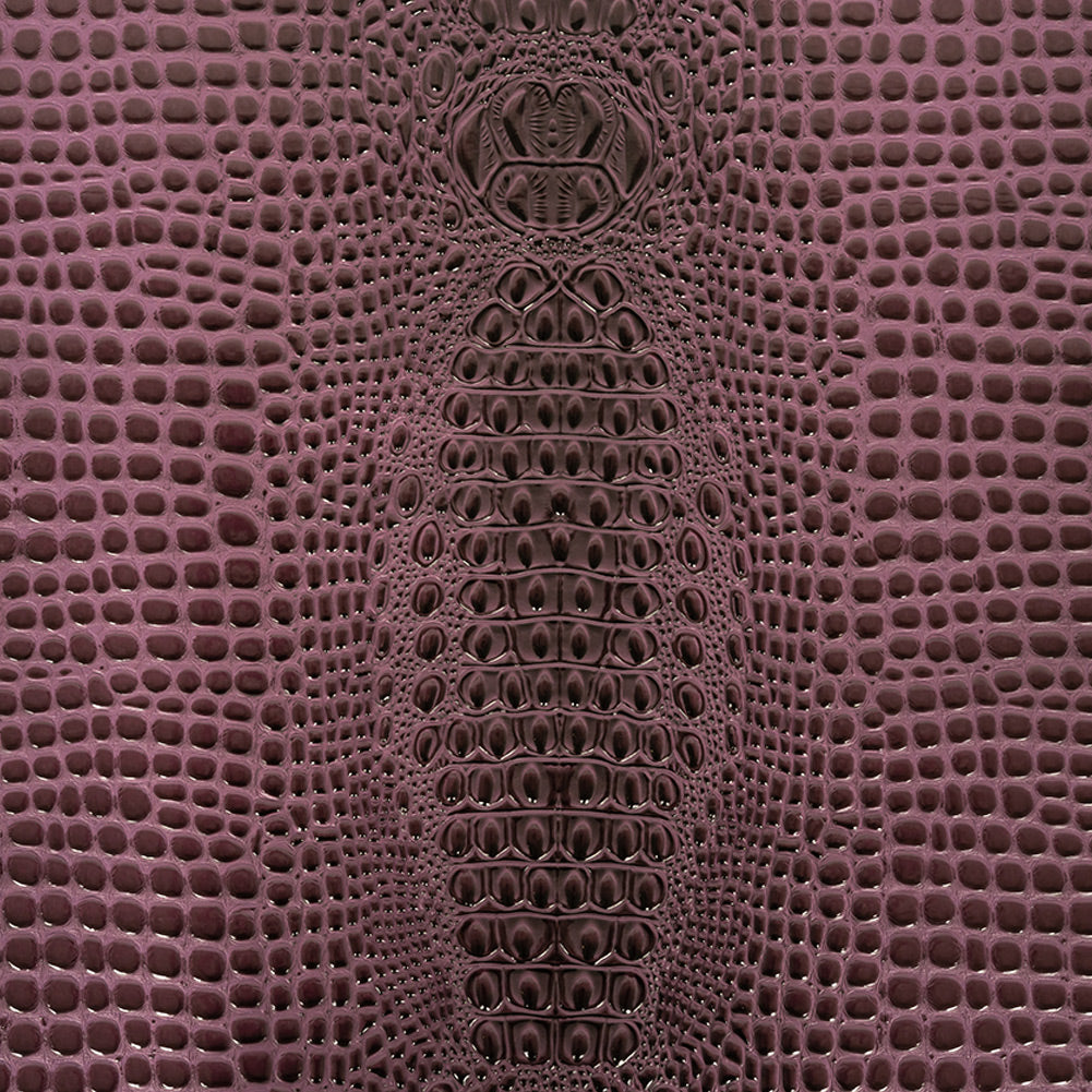 Alligator 3D Embossed Vinyl - Passion Orchid - Congaree Collection - Joann Fabrics