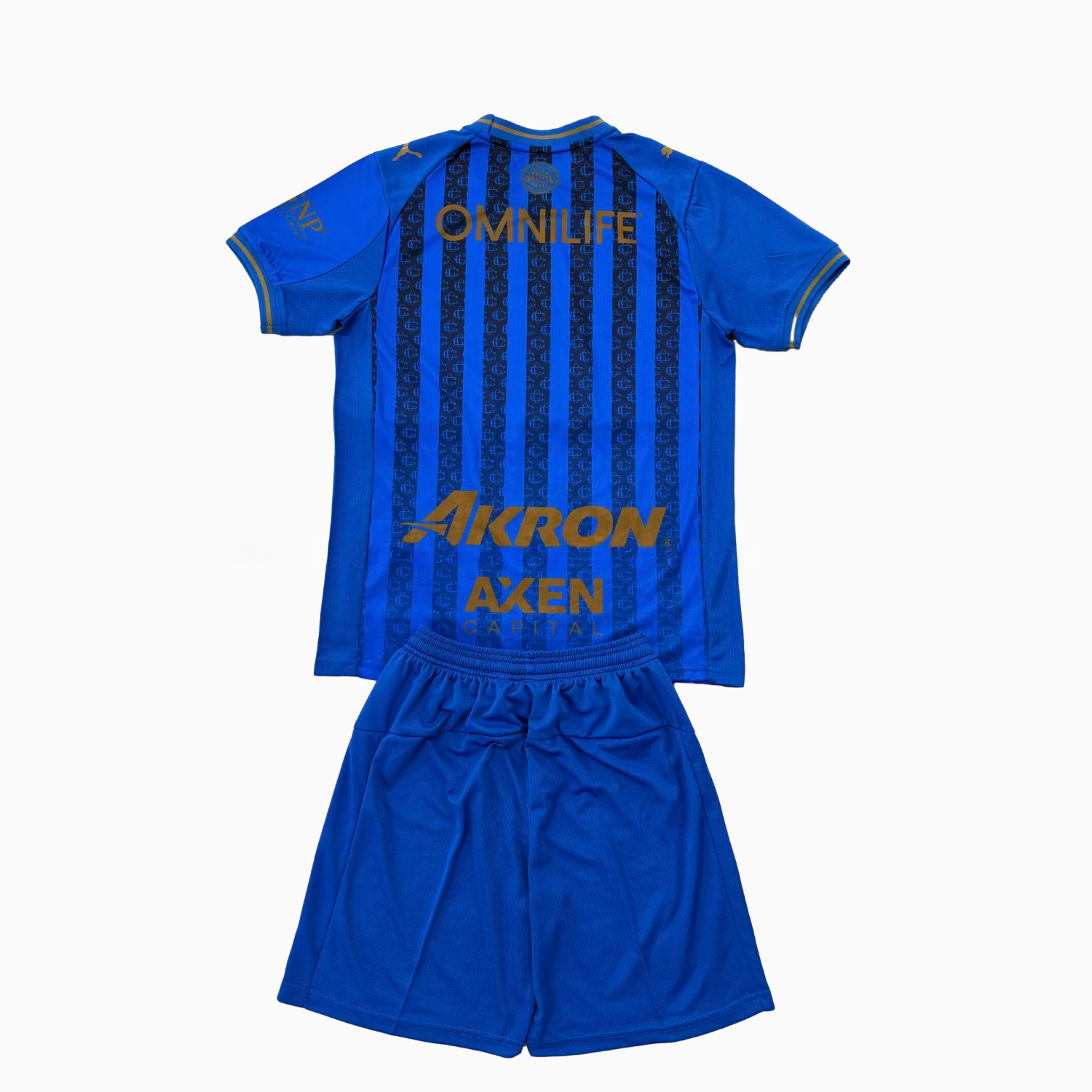 Chivas de Guadalajara 25-26 Third Blue Men's Adult Jersey Set - Fans Version - UnitedFutballJersey