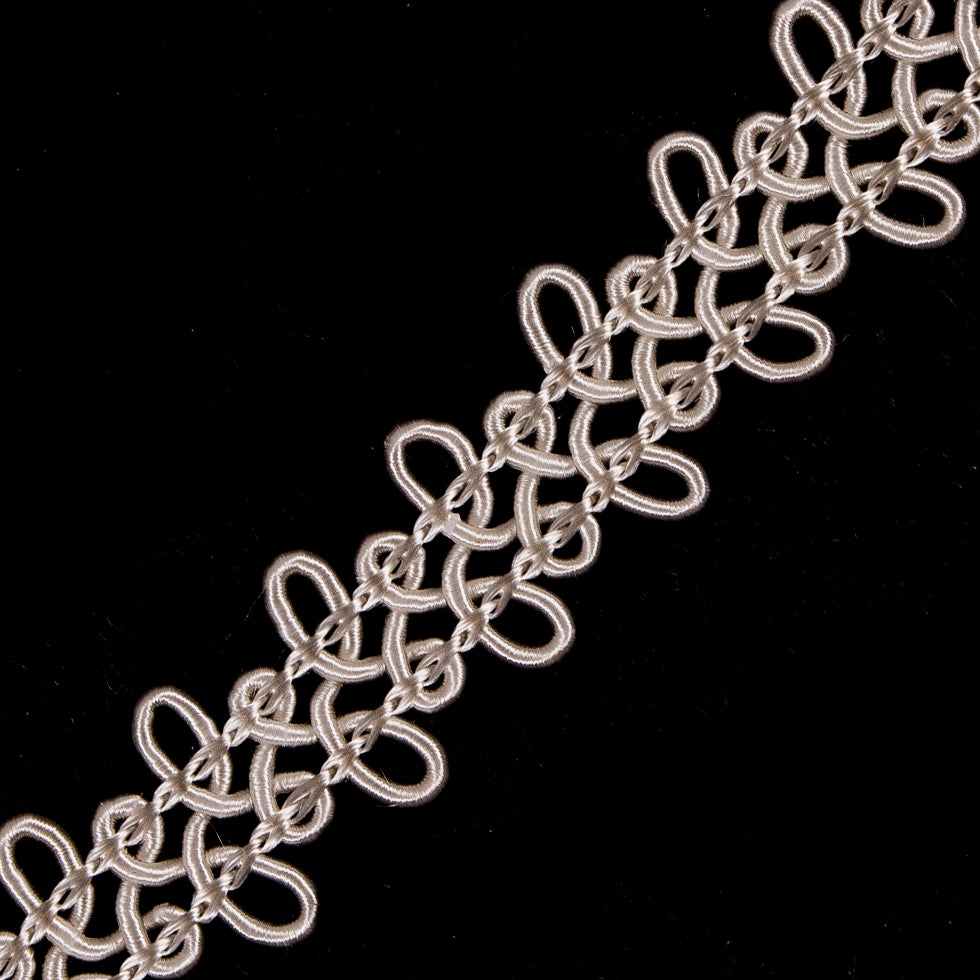 Ivory Loose Braided Cord - 0.75