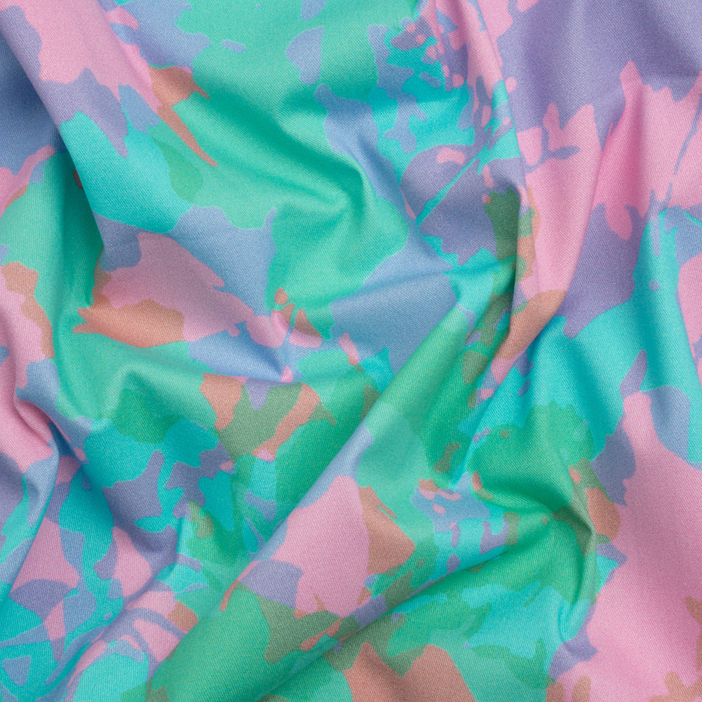 Mood Exclusive Turquoise Soft Shade Stretch Brushed Cotton Twill - Joann Fabrics