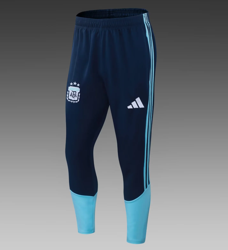 2025/2026 Argentina Half-Pull Training Suit Royal Blue Jersey Set