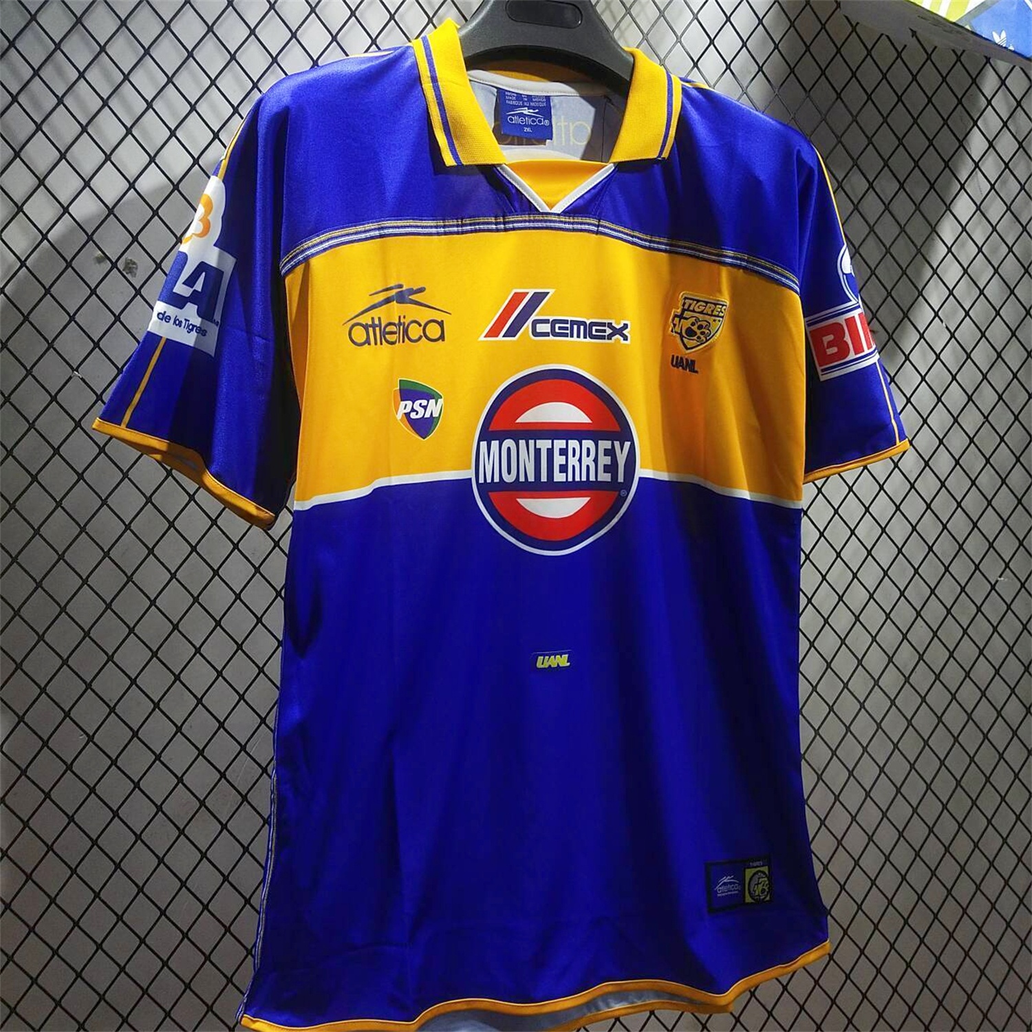 Retro Tigres UANL 2000-01 Away Jersey - UnitedFutballJersey