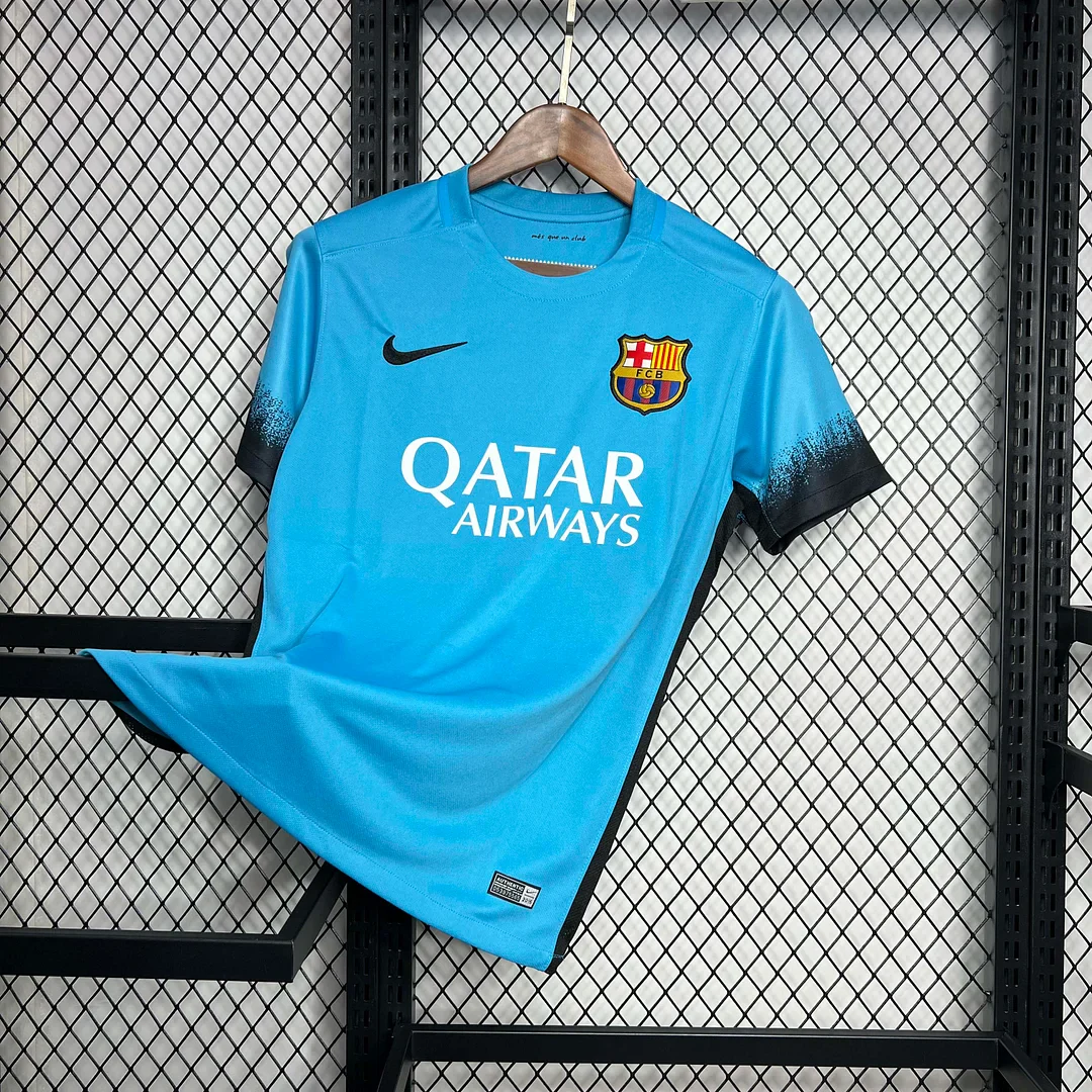2015-2016 Retro Barcelona Third Away Jersey