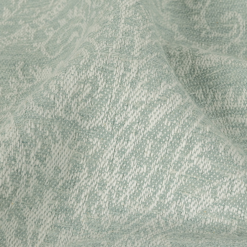 Drapery Jacquard - Seafoam Damask - British Imported - Joann Fabrics