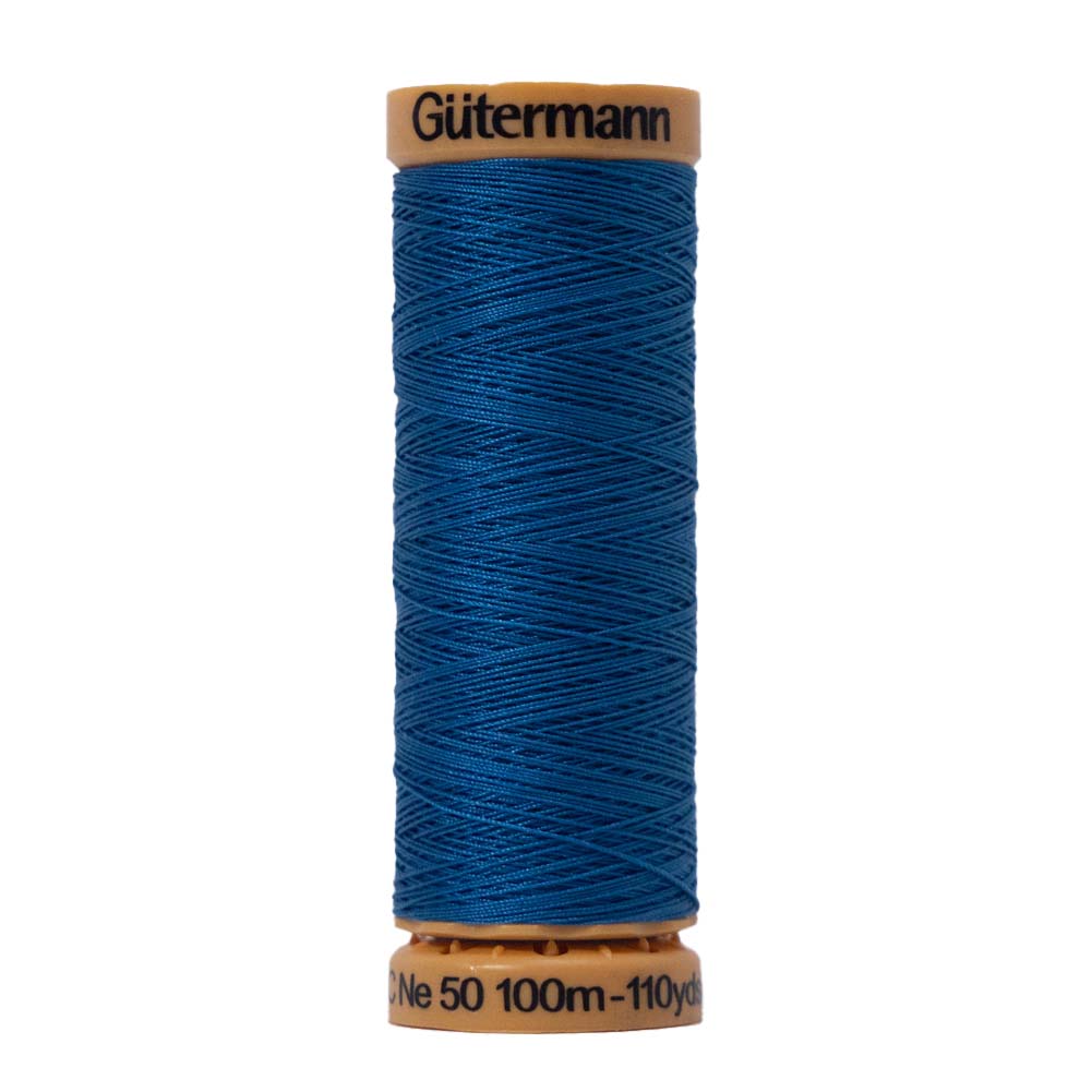 Gutermann Natural Cotton Thread 100m - 7050 Jay Blue - Joann Fabrics