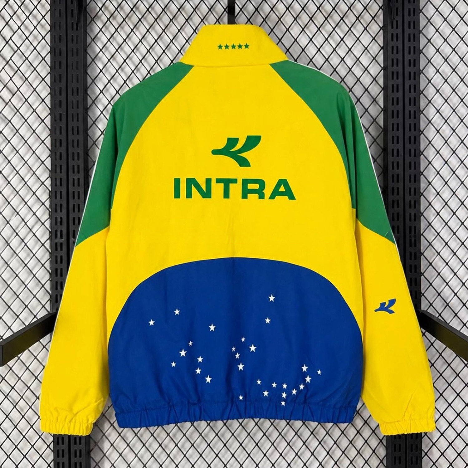 Brazil 2026 World Cup Yellow Green Blue Windbreaker - UnitedFutballJersey