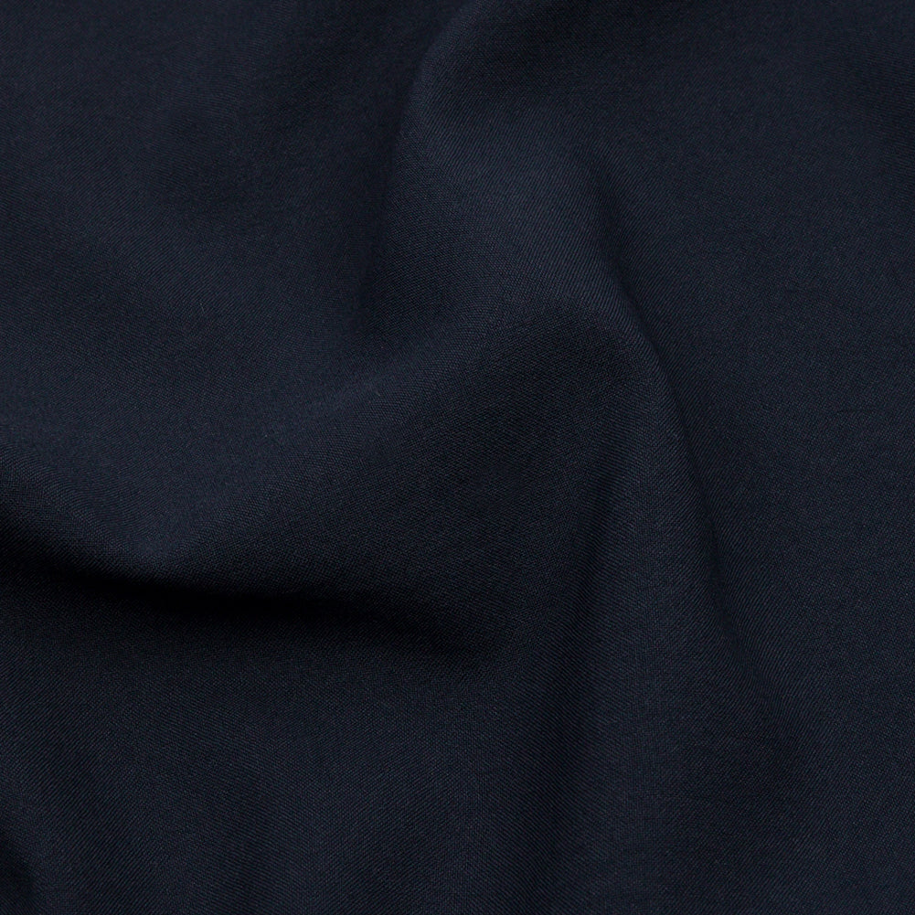 Muted Navy Stretch Polyester Crepe de Chine - Joann Fabrics