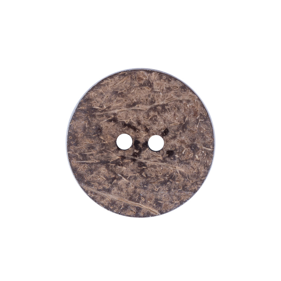 Italian Blue and White Coconut Button - 36L/23mm - Joann Fabrics