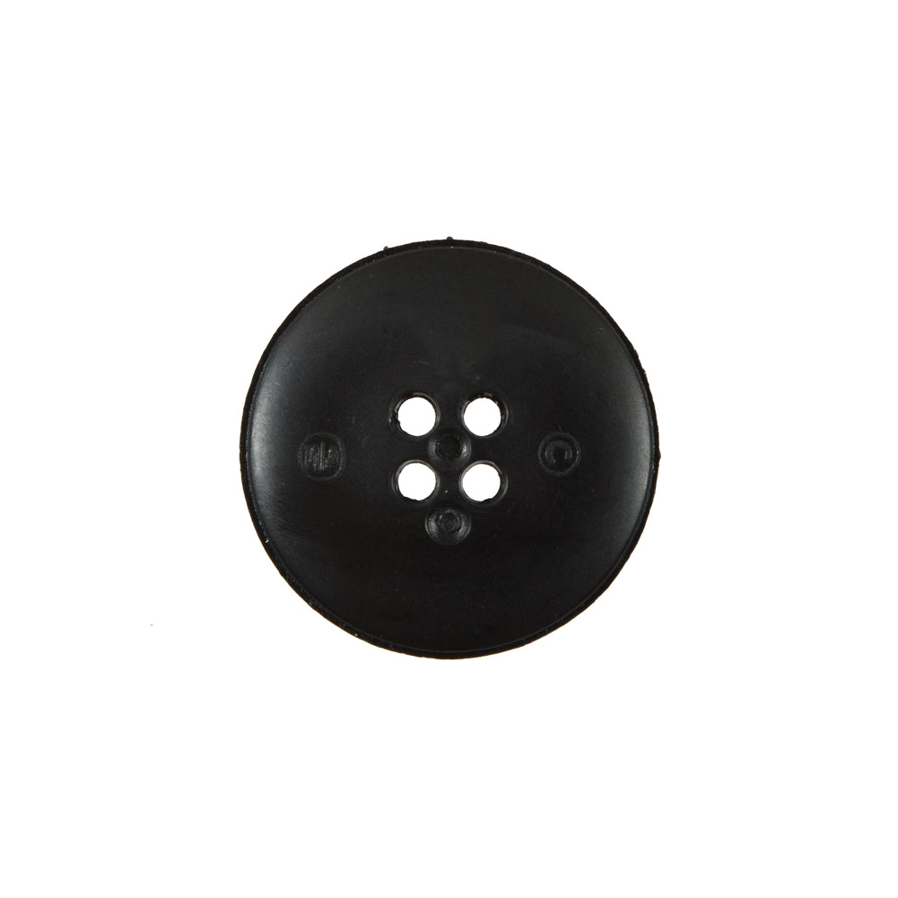 Italian Black and Elderberry Purple Geometric Domed Button - 32L/20mm - Joann Fabrics