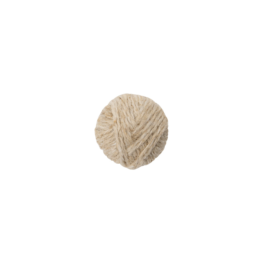 Natural Thread Covered Shank Back Button - 18L/11.5mm - Joann Fabrics