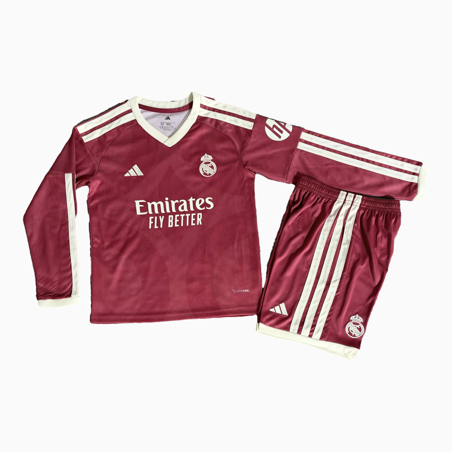 Real Madrid 26-27 Third Long Sleeves Kids Kit - UnitedFutballJersey