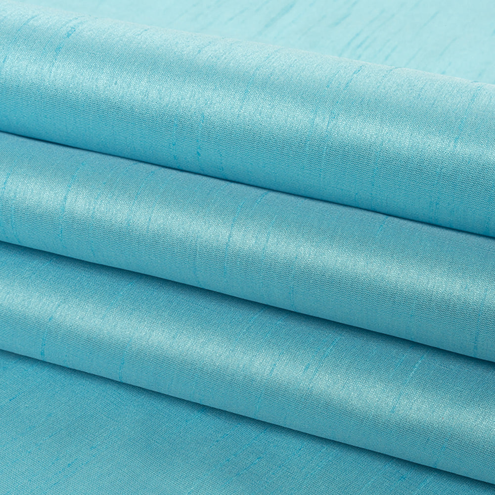 Polyester Shantung - Turquoise - Eirian Collection - Joann Fabrics