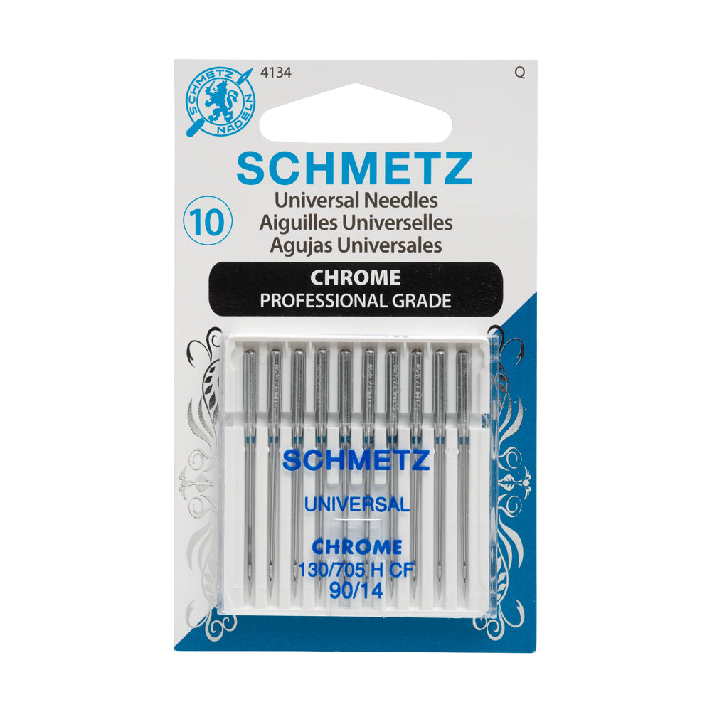 Schmetz Chrome Universal Machine Needles - 90/14 - 10 ct - Joann Fabrics
