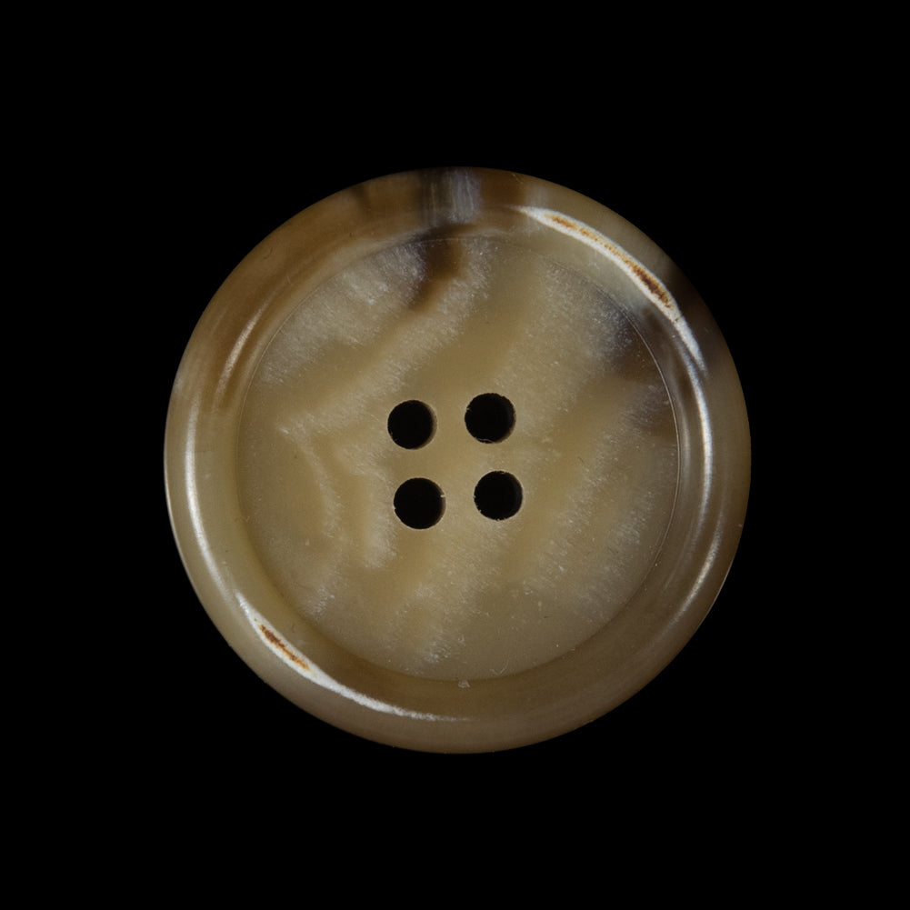 Tan Plastic 4-Hole Button - 40L/25.5mm - Joann Fabrics