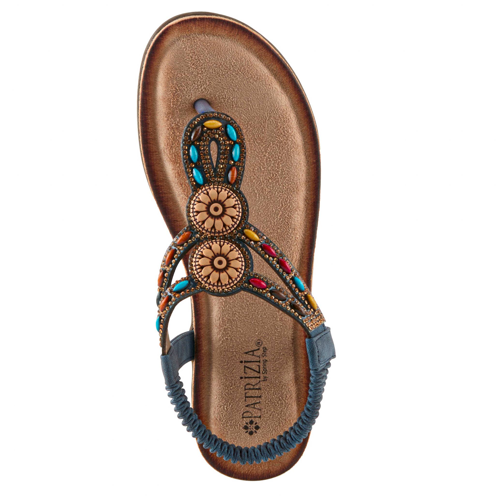 Spring Step® Beaded Thong Sandal, Nonslip Sole - Northstyle Catalog