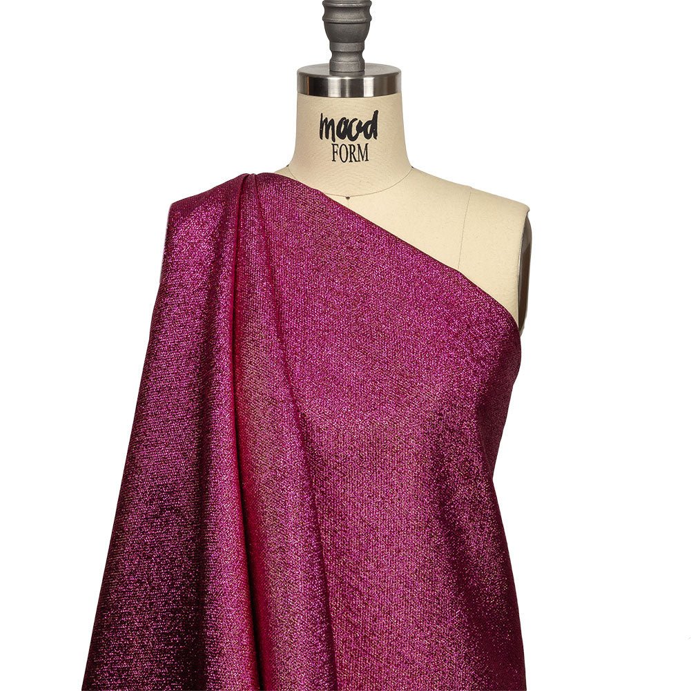 Geode Metallic Fuchsia Crackle Luxury Brocade - Joann Fabrics