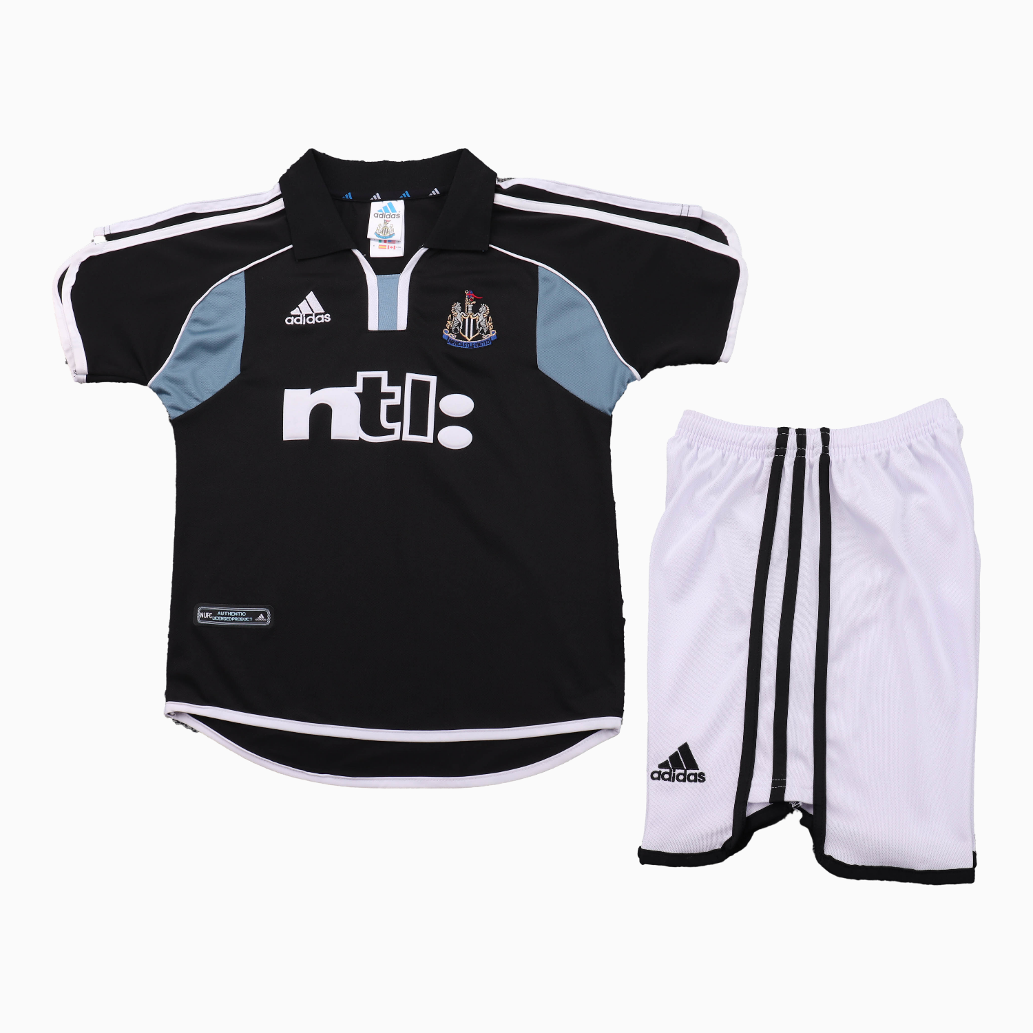Retro Newcastle United 2000-01 Away Kids Kit - UnitedFutballJersey